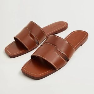 Mango Sandals Slides NWOT